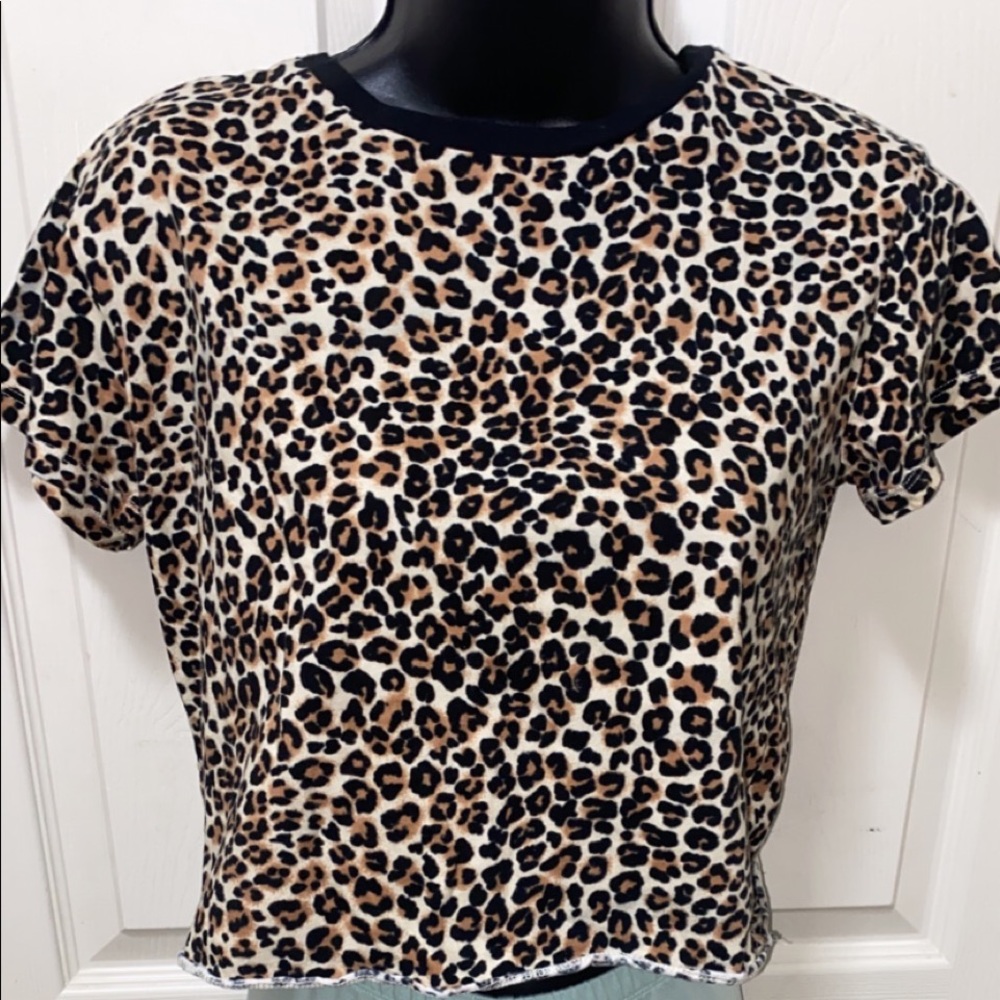 Girls Art Class Casual  Crop Top Tee Size 10/12